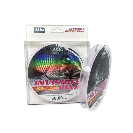 FLUOROCARBON ASSO INVISIBLE PINK - 30M