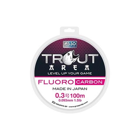 Fluorocarbon Asso Trout Area - 100M