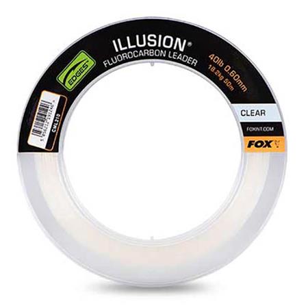 Fluorocarbon Fox Illusion Fluorocarbon Leaders - 50M