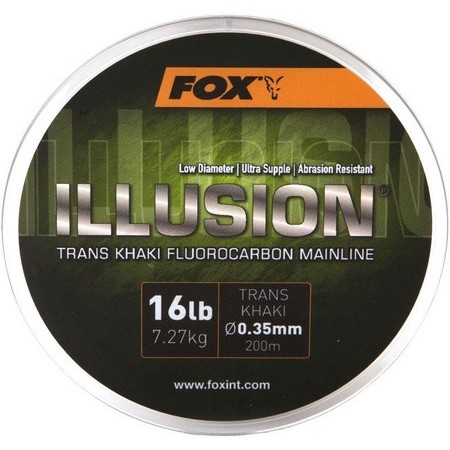FLUOROCARBON FOX ILLUSION SOFT MAINLINE - 200M - PACK OF 3