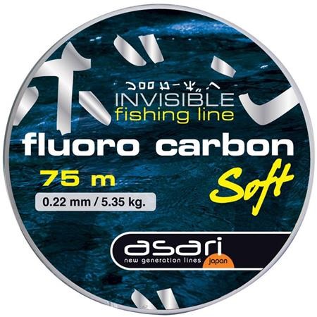 Fluorocarbon Lijn Asari Fluoro Carbon Soft - 75M
