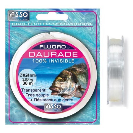 Fluorocarbon Lijn Asso Daurade Royale 30M