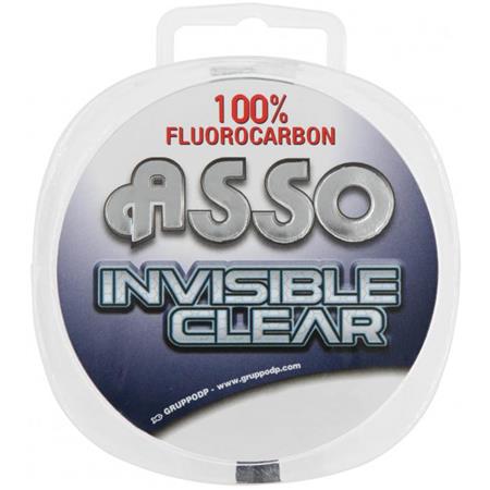 Fluorocarbon Lijn Asso Invisible Clear - 30M