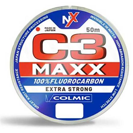 Fluorocarbon Lijn Colmic C3 Maxx 50M