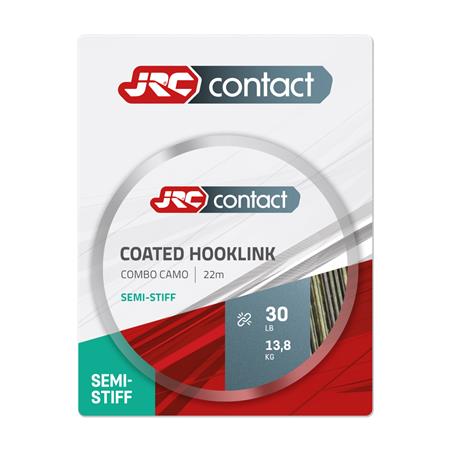 Fluorocarbon Lijn Jrc Contact Coated Hooklink Semi Stiff