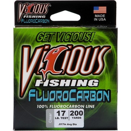 Fluorocarbon Lijn Roof Vicious Fishing 100% Fluorocarbon - 180M