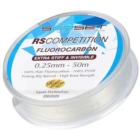 Fluorocarbon Lijn Sunset Extra Stiff Rs Competition