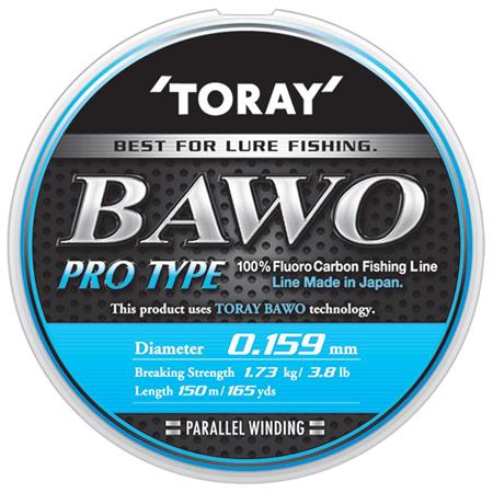 Fluorocarbon Lijn Toray Fluoro Bawo Pro Type 150M