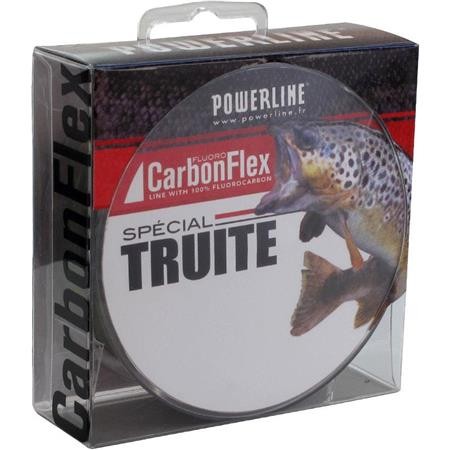 Fluorocarbon Powerline Carbonflex Ειδική Πέστροφα - 150M