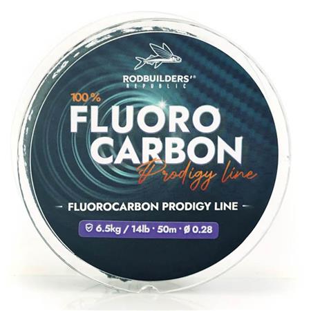 Fluorocarbon Rodbuilders Republic Fluorocarbon Prodigy Lines - 50M
