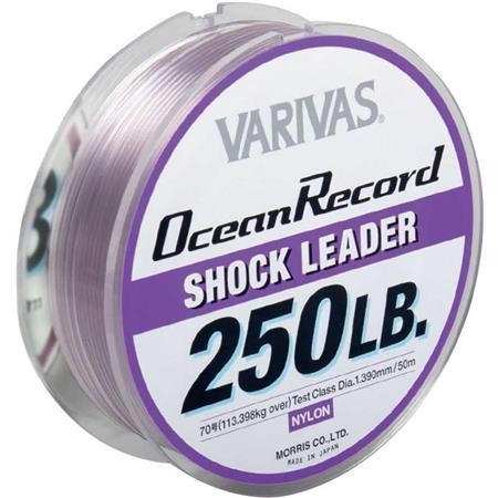 Fluorocarbon Varivas Ocean Record Shock Leader - 50M
