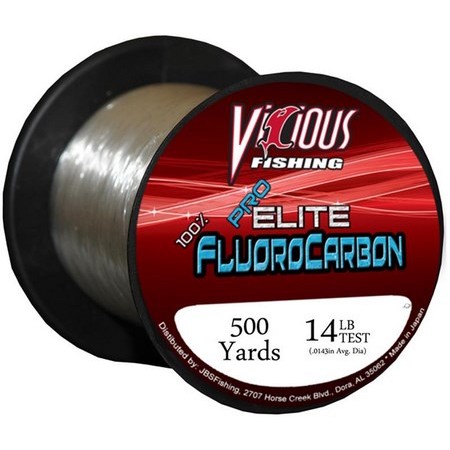 Fluorocarbon Vicious Fishing Pro Elite Fluorocarbon - 455M