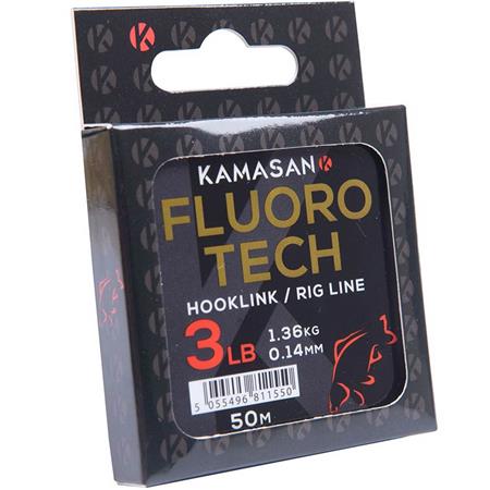 Fluorocarbone - 50M Kamasan Kamasan Fluoro Tech Rig Line - 50M