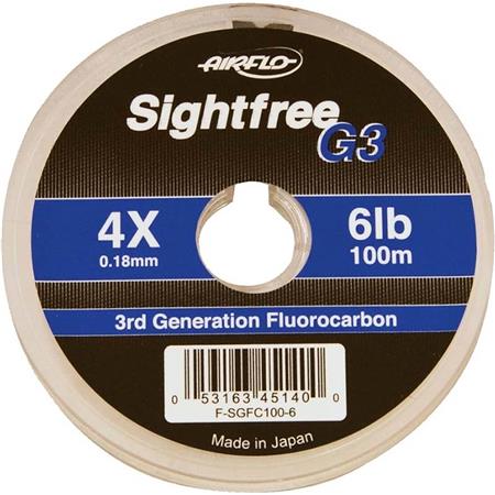 Fluorocarbone Airflo Sightfree G3 Fluoro Tippet - 100M