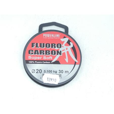 Fluorocarbone Powerline Fluoro Carbon Soft - 30M - 16/100