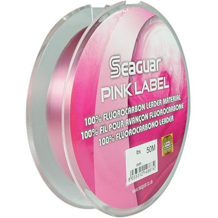 Fluorocarbone Seaguar Pink Label - 50M