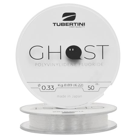 FLUOROCARBONE TUBERTINI FLUOROCARBON GHOST CLEAR - 50M