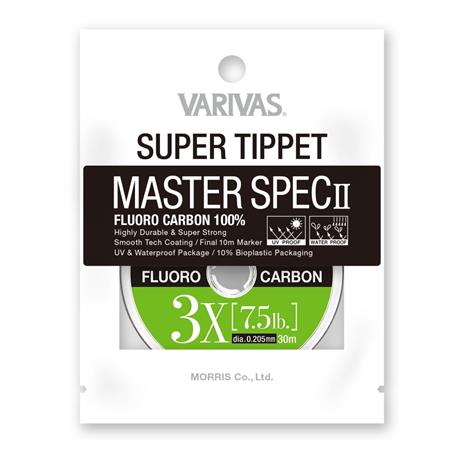 FLUOROCARBONE VARIVAS SUPER TIPPET MASTER SPEC Ⅱ - 30M