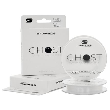 FLUOROCARBONIO TUBERTINI FLUOROCARBON GHOST CLEAR - 50M