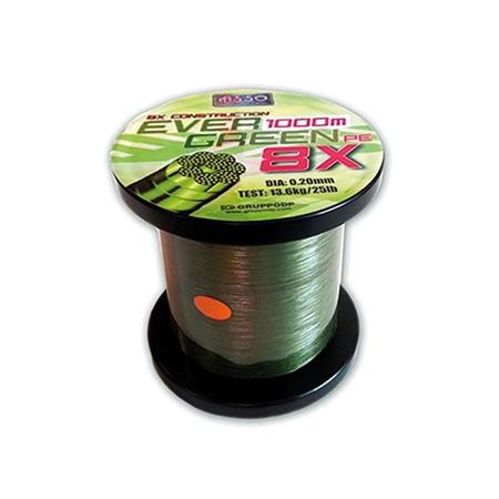 Fluorocarbono - 1000M Asso Ever Green - 1000M