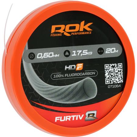 Fluorocarbono - 20M Rok Fishing Furtiv R - 20M