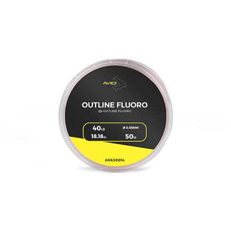 Fluorocarbono - 50M Avid Carp Outline Fluoro - 50M