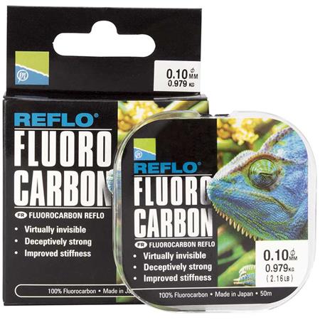 Fluorocarbono - 50M Preston Innovations Reflo Power Fluorocarbon - 50M