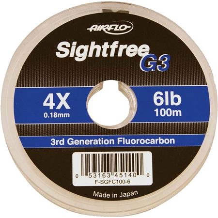 FLUOROCARBONO AIRFLO SIGHTFREE G3 FLUORO TIPPET - 100M