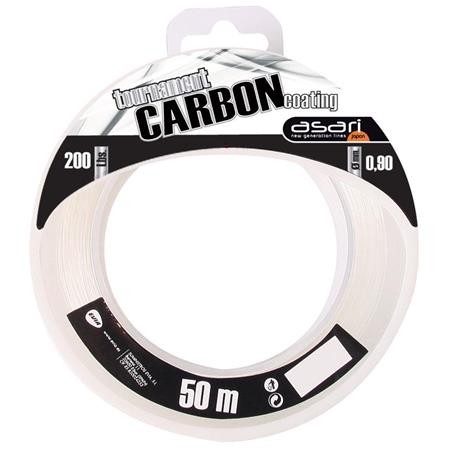 Fluorocarbono Asari Tournament Carbon Coating Vert/Blanc
