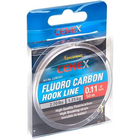 Fluorocarbono Browning Cenex Fluoro Carbon Hook Line - 50M