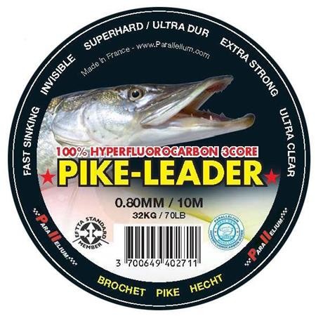 Fluorocarbono Depredador Parallelium Pike Leader