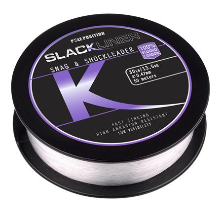 Fluorocarbono Pole Position Slackliner Fluorocarbon Shock - 50M