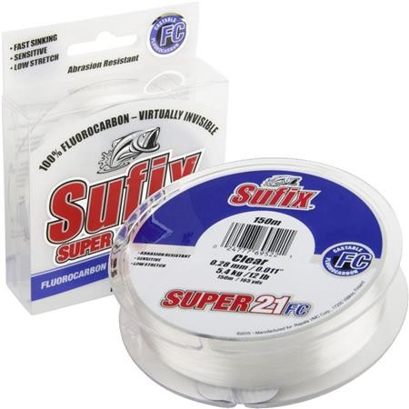 Fluorocarbono Sufix Super 21 Fc Clear - 150M