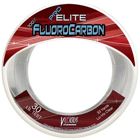 Fluorocarbono Vicious Fishing Pro Elite Fluorocarbon - 30M