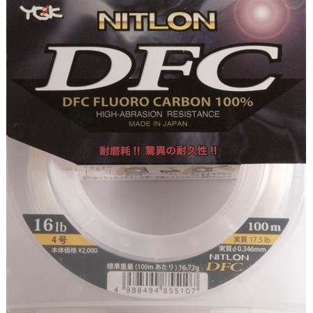Fluorocarbono Ygk Nitlon Dfc - 50 A 100M