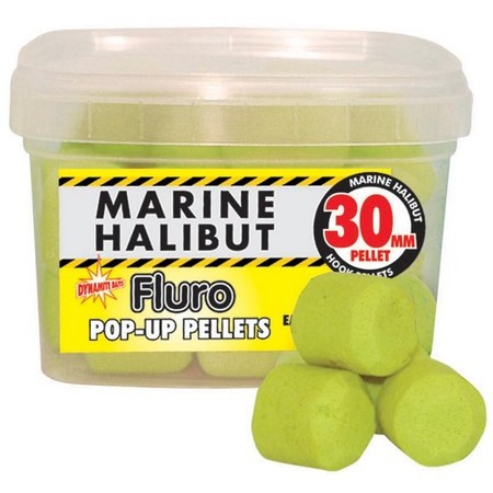 Fluro Pellets Dynamite Baits Yellow Marine