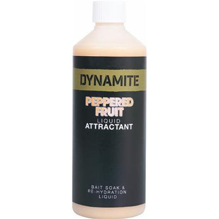 Flüssiger Lockstoff Dynamite Baits Peppered Fruit Liquid Attractant