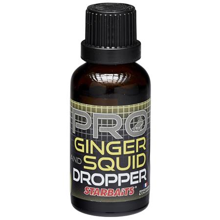 Flüssiges Additiv Starbaits Pro Ginger Squid Dropper