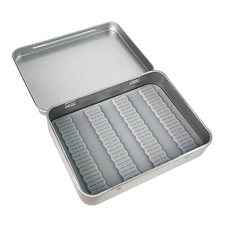 FLY BOX DEVAUX ALU BROWN TROUT