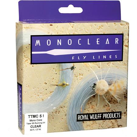 FLY FISHING LINE ROYAL WULFF PRODUCTS TRIANGLE TAPER MONOCLEAR