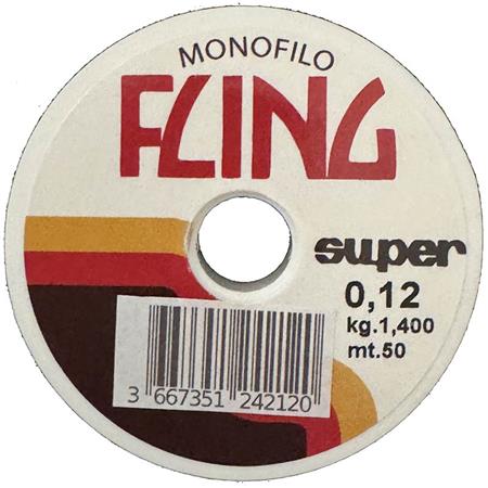 Fly Fishing Nylon Vesuna Fling Transparent Spool 50 And 100M From 6 To 25/100