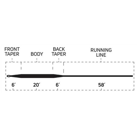FLY LINE CORTLAND 444 FULL