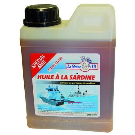 Flydende Additiv La Sirène X21 Sardineolie - 1L