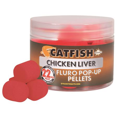 Flydende Boilie Dynamite Baits Fluro Pop-Ups Pellet