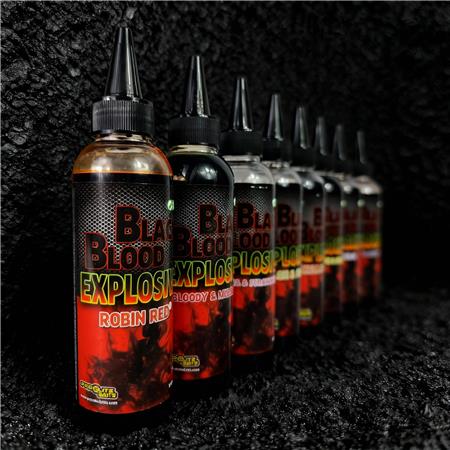 Flydende Lokkemiddel Pro Elite Baits Black Blood Explosive