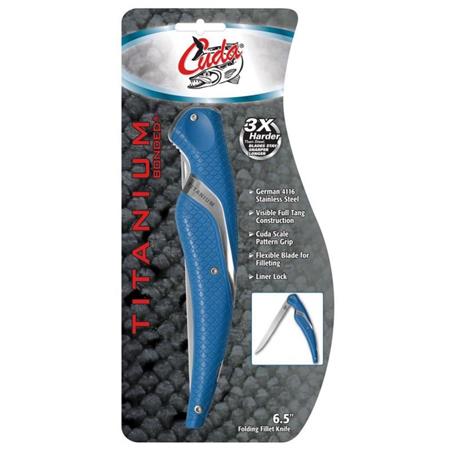 FOLDBAR FILETERINGSKNIV CUDA 17CM