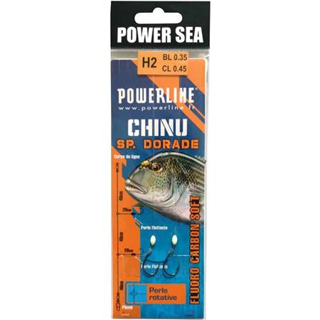 Fondo Di Linea Powerline Jig Power Dorade 2 Hameçons
