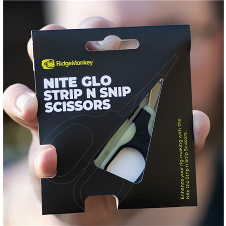 Forbici Ridge Monkey Nite Glo Strip N Snip Scissors