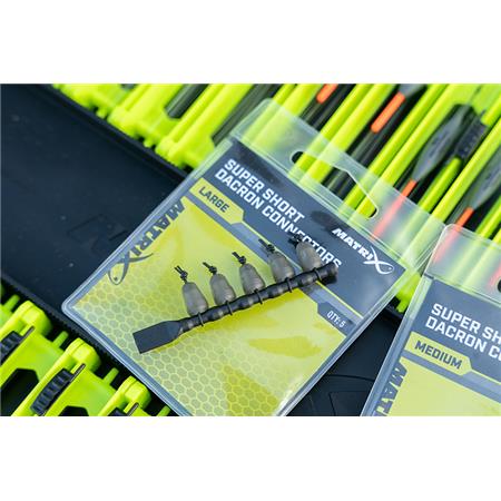 FORBINDER TIL ELASTIK FOX MATRIX SUPER SHORT DACRON CONNECTORS