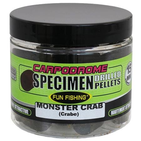 Forborede Pellets Til Agn Fun Fishing Specimen 80G - 15Mm